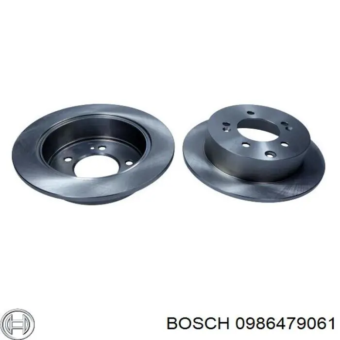 Гальмівні диски 0986479061 Bosch
