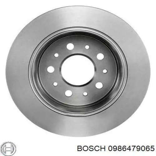 Купити 0986479065 Bosch Диск заднього гальма