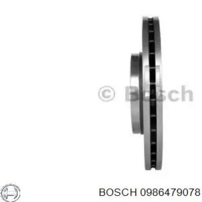 Диск гальмівний передній Bosch 0986479078