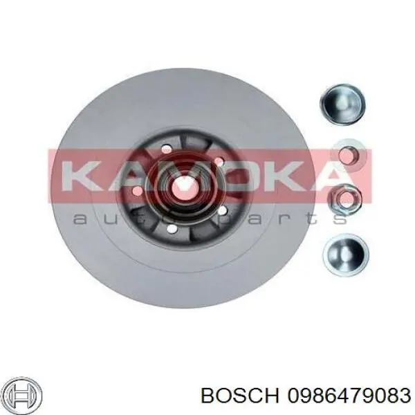 Гальмівні диски 0986479083 Bosch