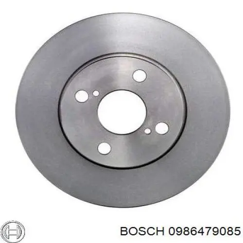 Купити 0986479085 Bosch Ротор гальмівний