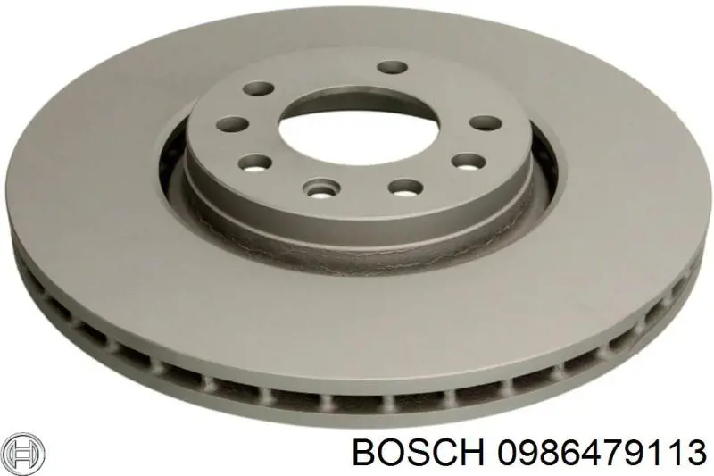 0986479113 Bosch диск гальмівний передній