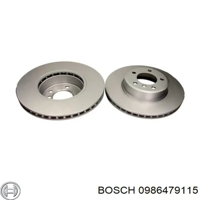 Диск переднього гальма Bosch 0986479115 ціна, від 74.78 USD