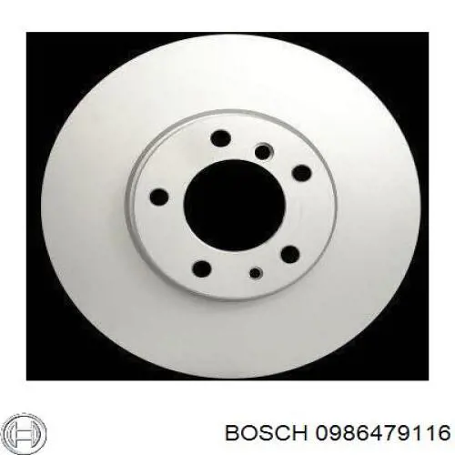 Купити 0986479116 Bosch Ротор гальмівний