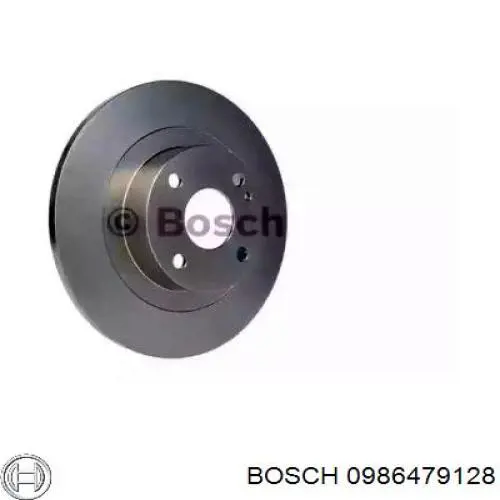 0986479128 Bosch диск гальмівний задній
