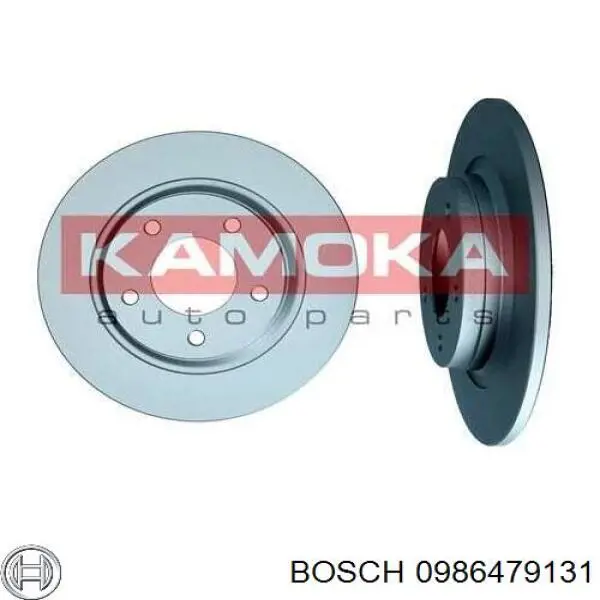 Купити 0986479131 Bosch Диск заднього гальма