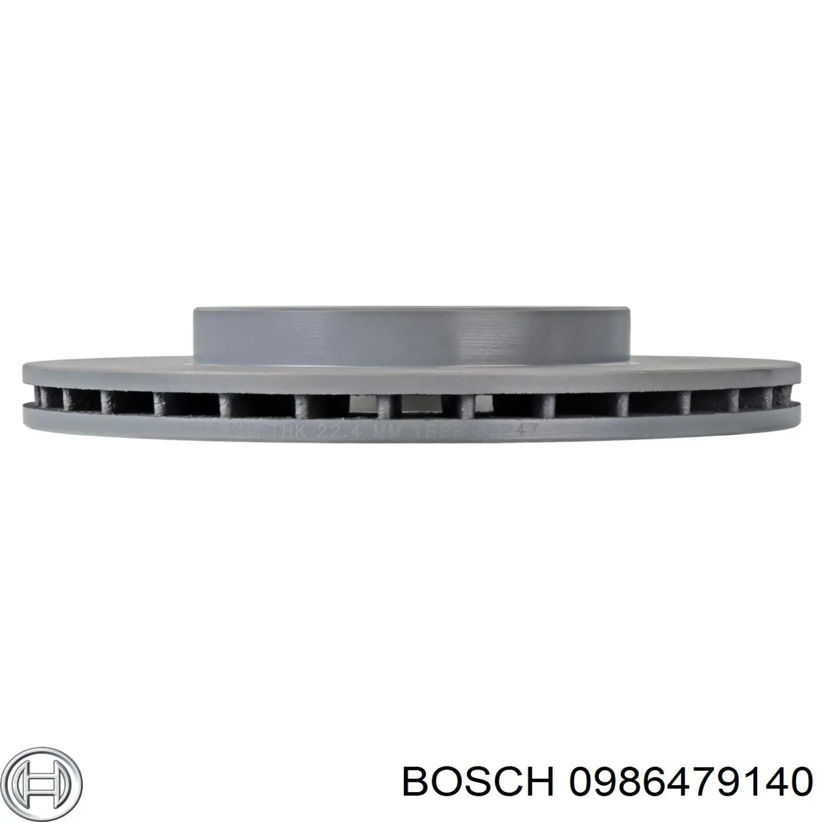 Диск переднього гальма Bosch 0986479140 ціна, від 32.79 USD