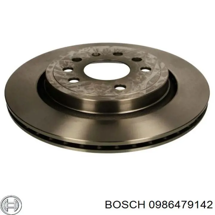 0986479142 Bosch диск гальмівний задній
