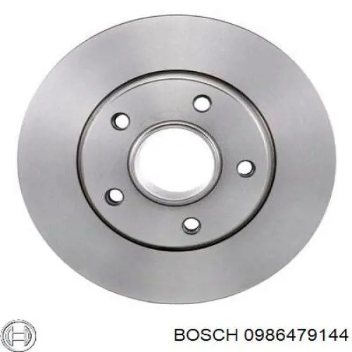 0986479144 Bosch диск гальмівний задній