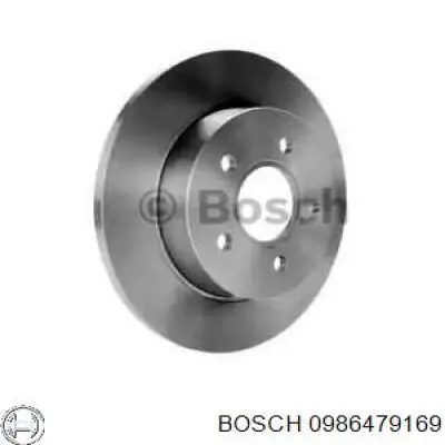 Задні дискові гальма Bosch 0986479169 ціна, від 28.13 USD