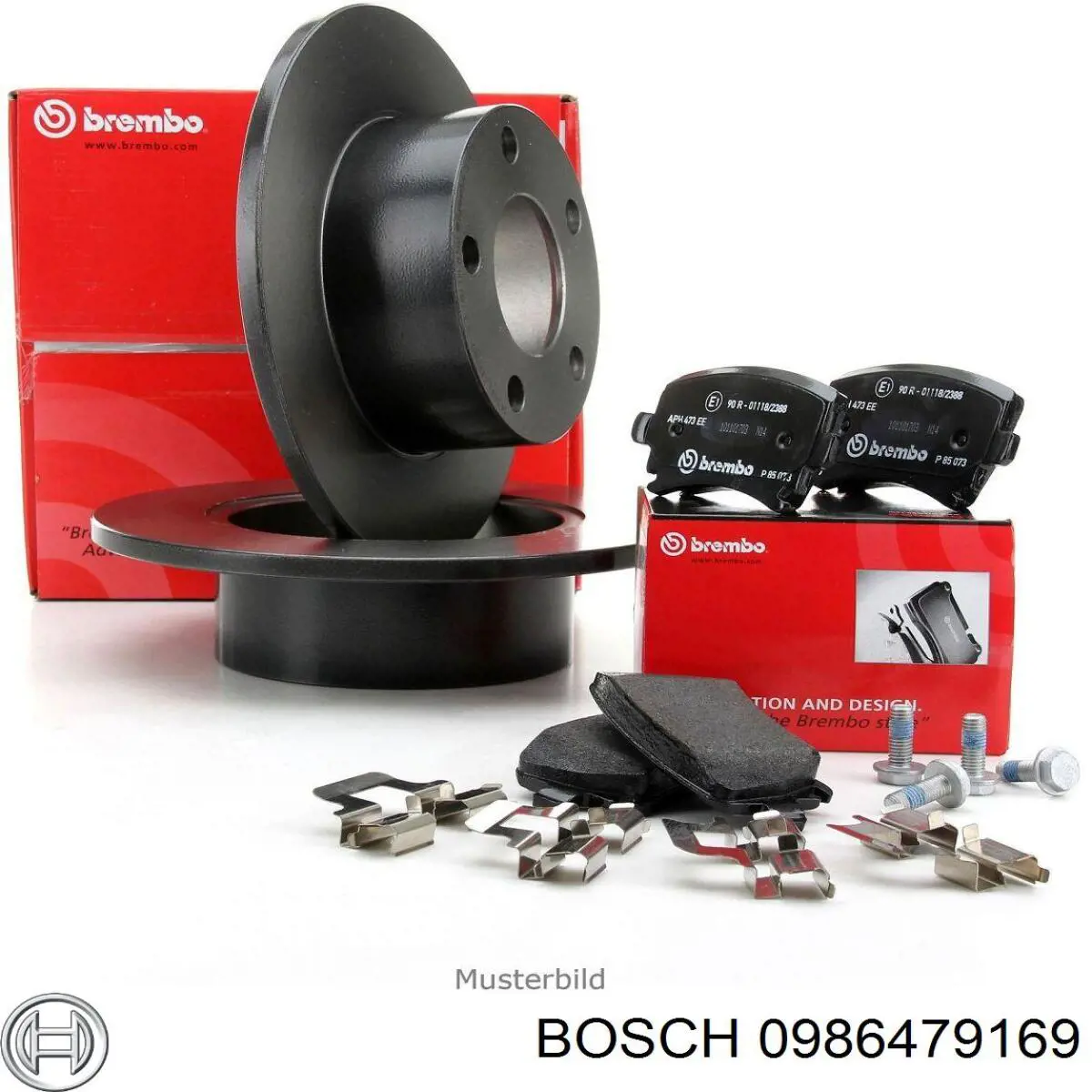 0986479169 Bosch Дискові гальма