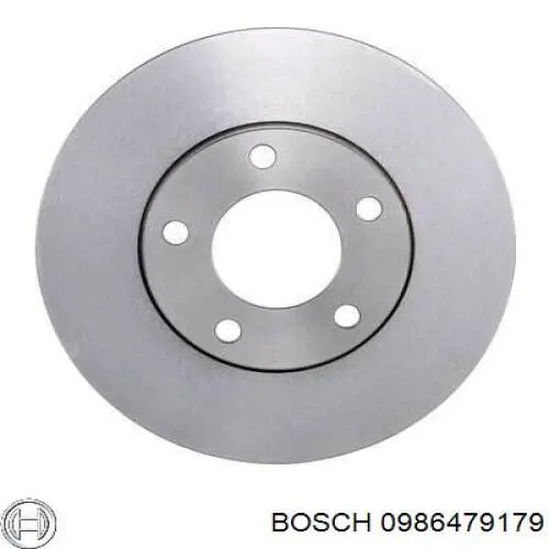 0986479179 Bosch диск гальмівний передній