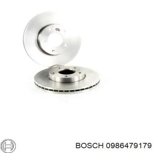 0986479179 Bosch Гальмо дискове переднє