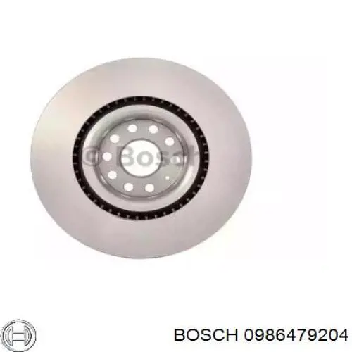Гальмівні диски передні 0986479204 Bosch