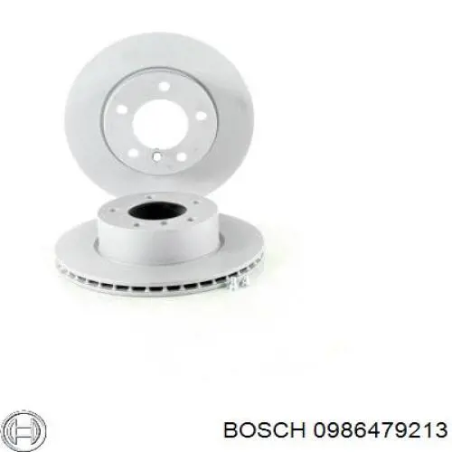 0986479213 Bosch диск гальмівний передній