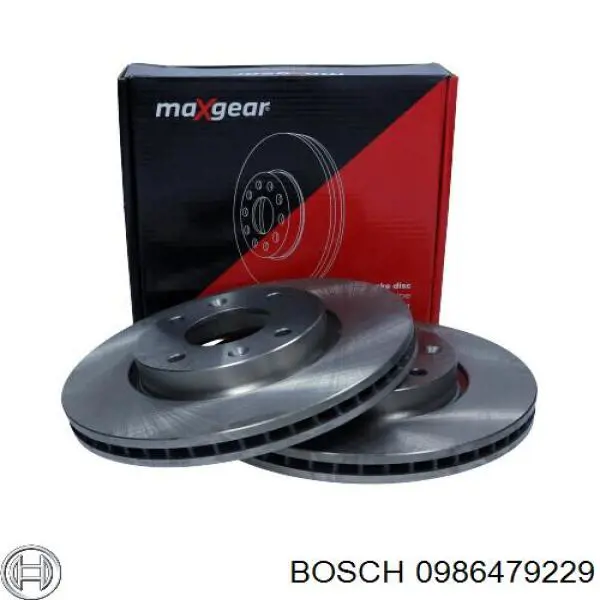 Купити 0986479229 Bosch Ротор гальмівний