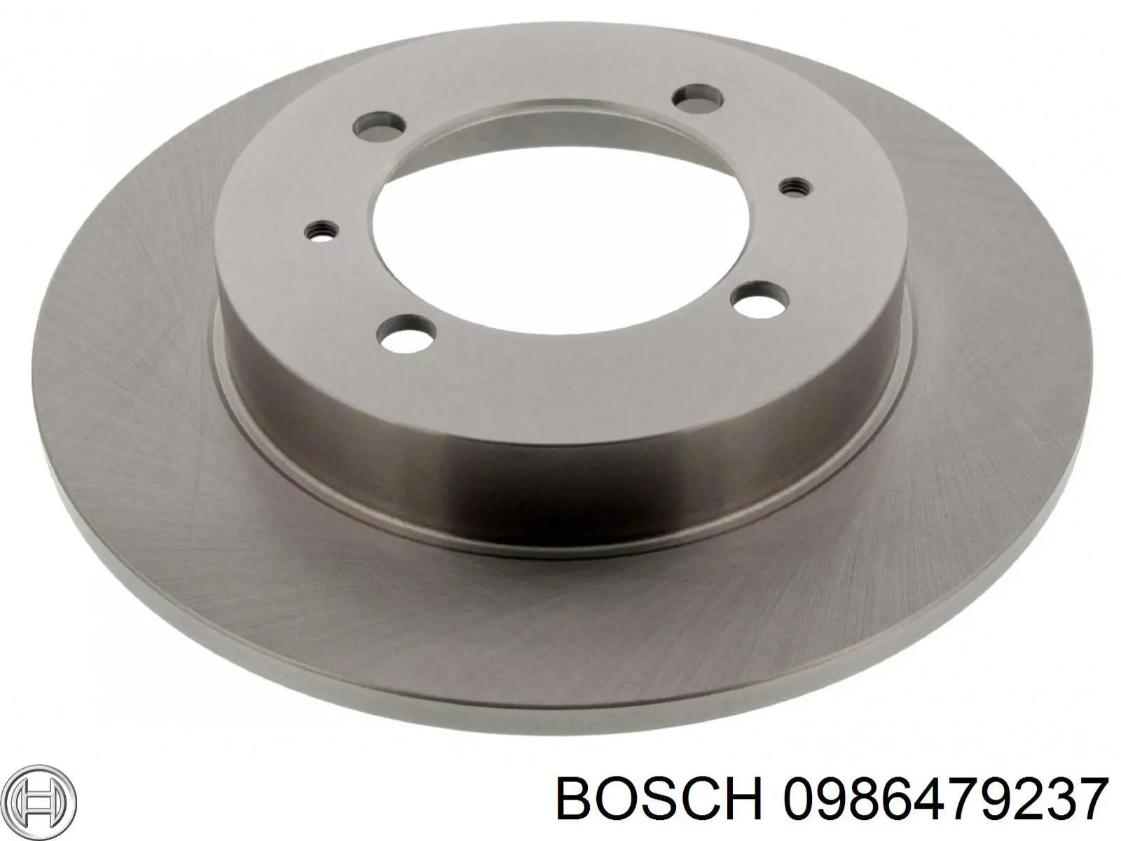 Диск гальмівний задній 0986479237 Bosch