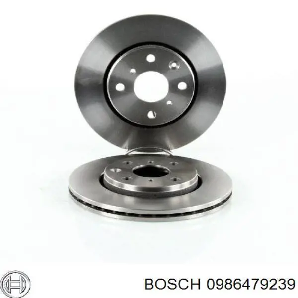 0986479239 Bosch диск гальмівний передній