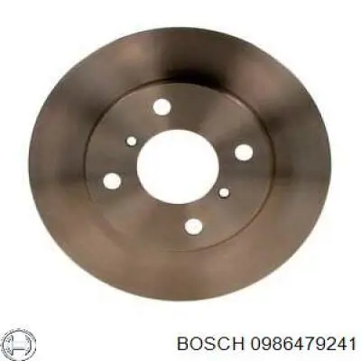 Гальмівні диски передні 0986479241 Bosch