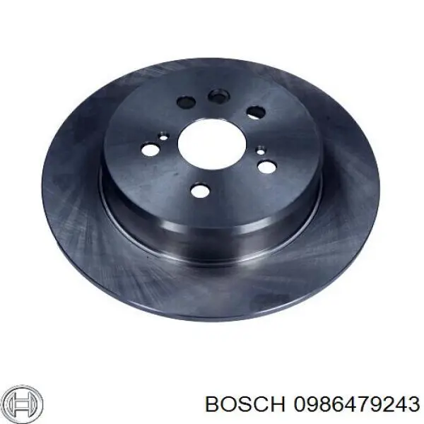 0986479243 Bosch Дискові гальма