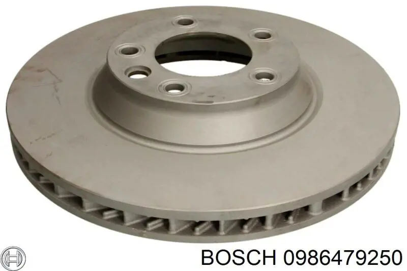 0986479250 Bosch диск гальмівний передній