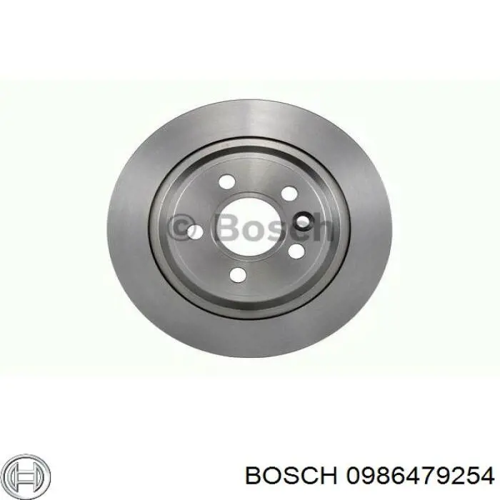 Диск гальмівний задній 0986479254 Bosch