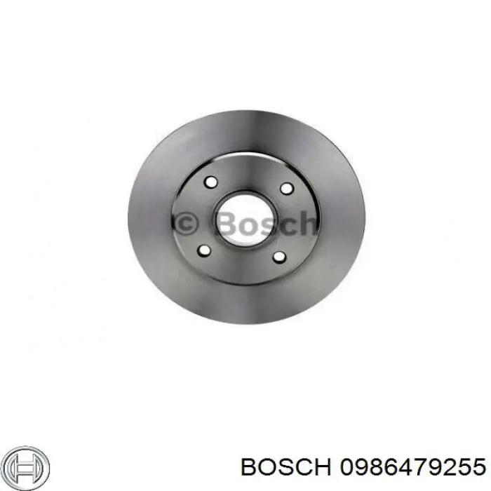 Купити 0986479255 Bosch Диск заднього гальма