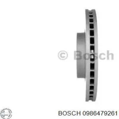 Гальмівні диски передні 0986479261 Bosch