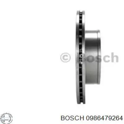 Купити 0986479264 Bosch Ротор гальмівний