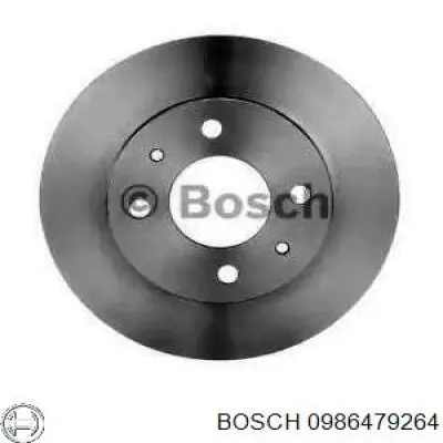Гальмівні диски передні 0986479264 Bosch