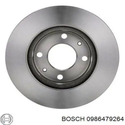 Купити 0986479264 Bosch Ротор гальмівний