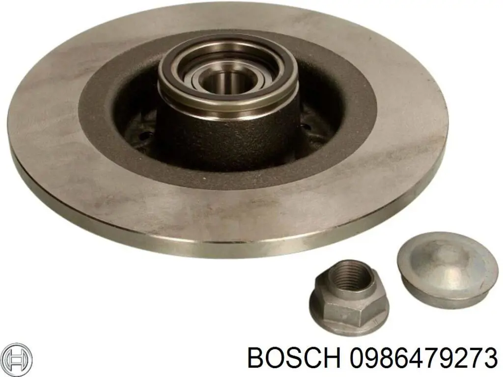 Диск гальмівний задній 0986479273 Bosch