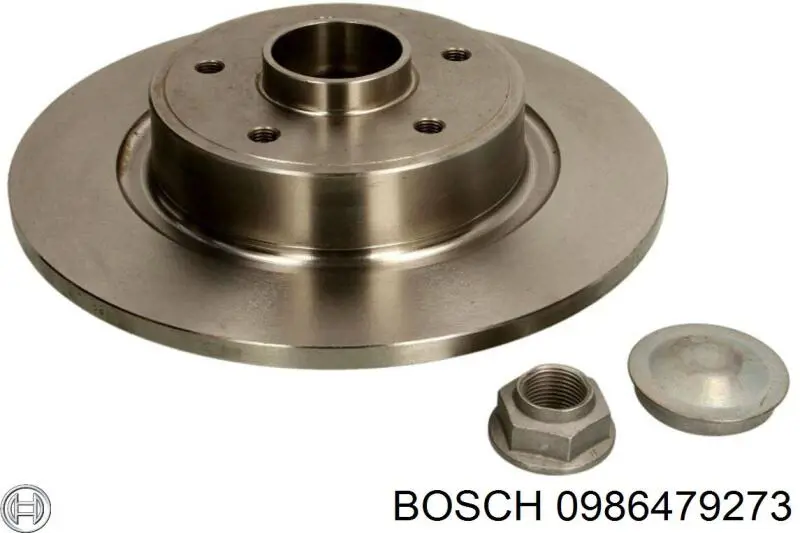 Гальмівні диски 0986479273 Bosch