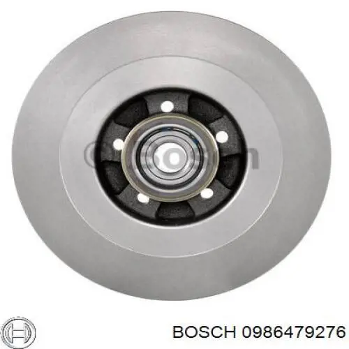 Диск гальмівний задній 0986479276 Bosch