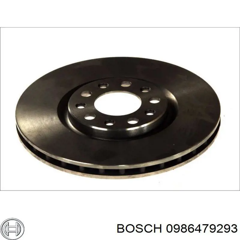 0986479293 Bosch диск гальмівний передній