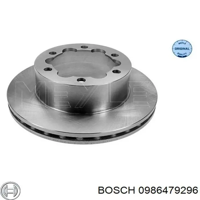Гальмівні диски 0986479296 Bosch