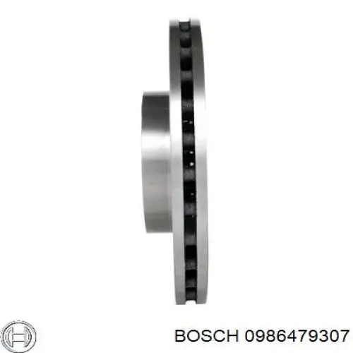 Гальмівні диски передні 0986479307 Bosch