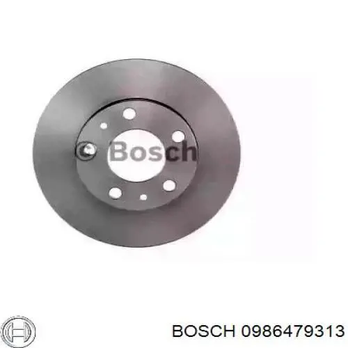 Гальмівні диски передні 0986479313 Bosch