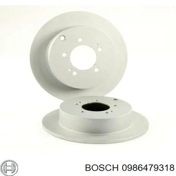 Гальмівні диски 0986479318 Bosch