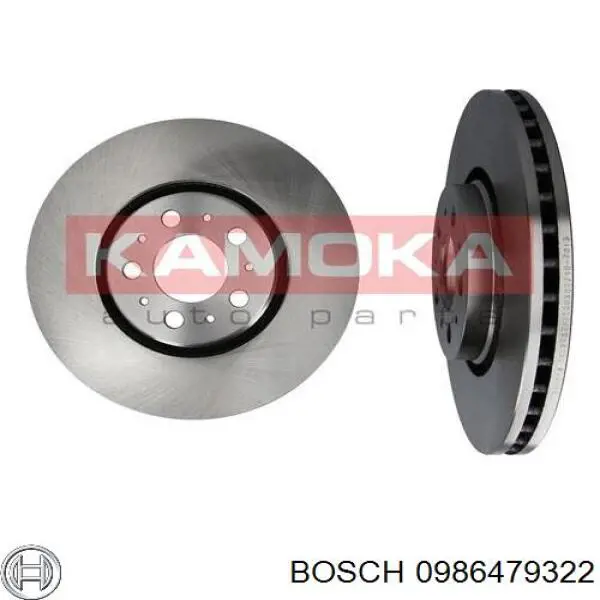 Купити 0986479322 Bosch Ротор гальмівний