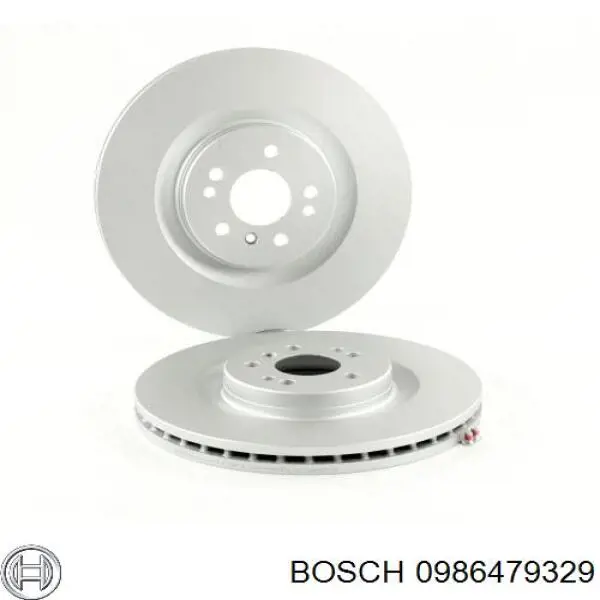 Диск переднього гальма Bosch 0986479329 ціна, від 98.40 USD