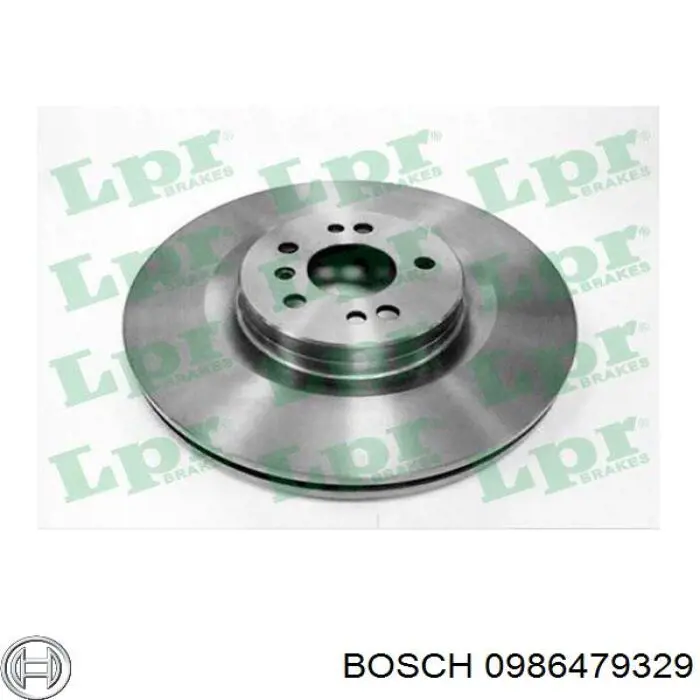 Гальмівні диски передні 0986479329 Bosch