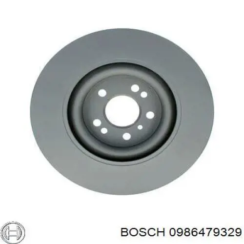 0986479329 Bosch диск гальмівний передній