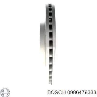 0986479333 Bosch Гальмо дискове переднє