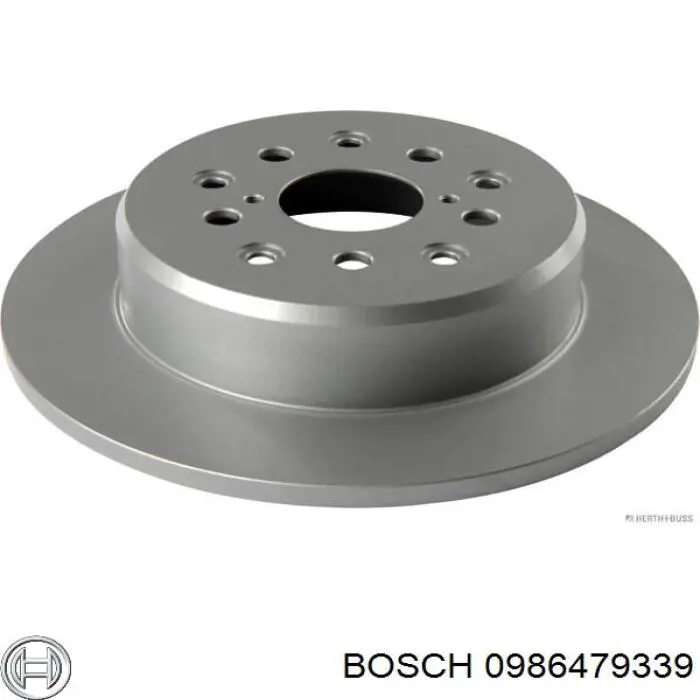 Задні дискові гальма Bosch 0986479339 ціна, від 41.63 USD