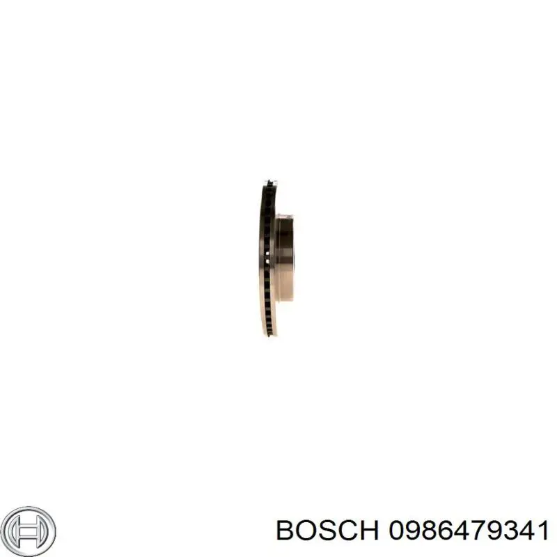 Гальмівні диски передні 0986479341 Bosch