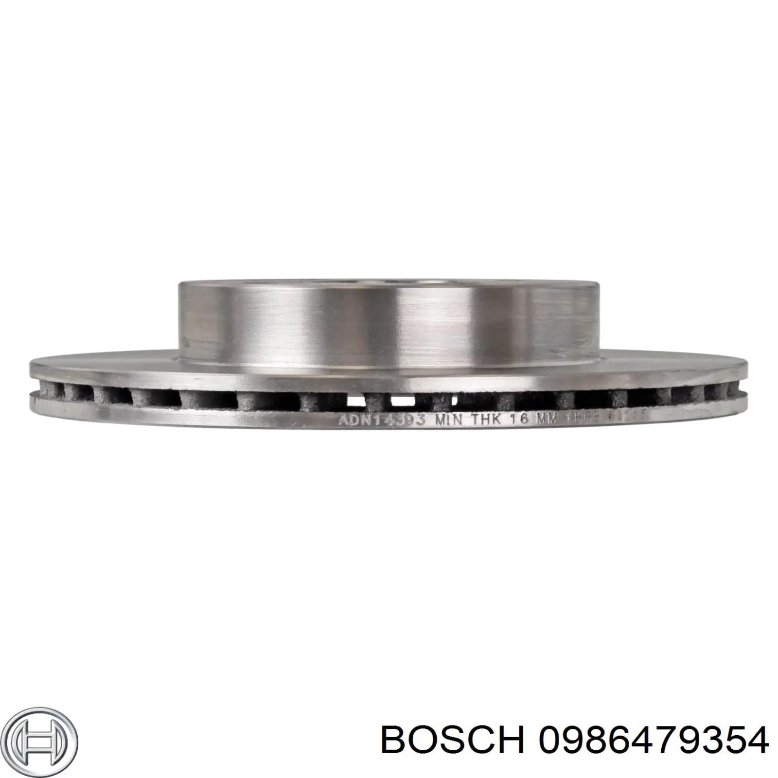 Гальмівні диски передні 0986479354 Bosch