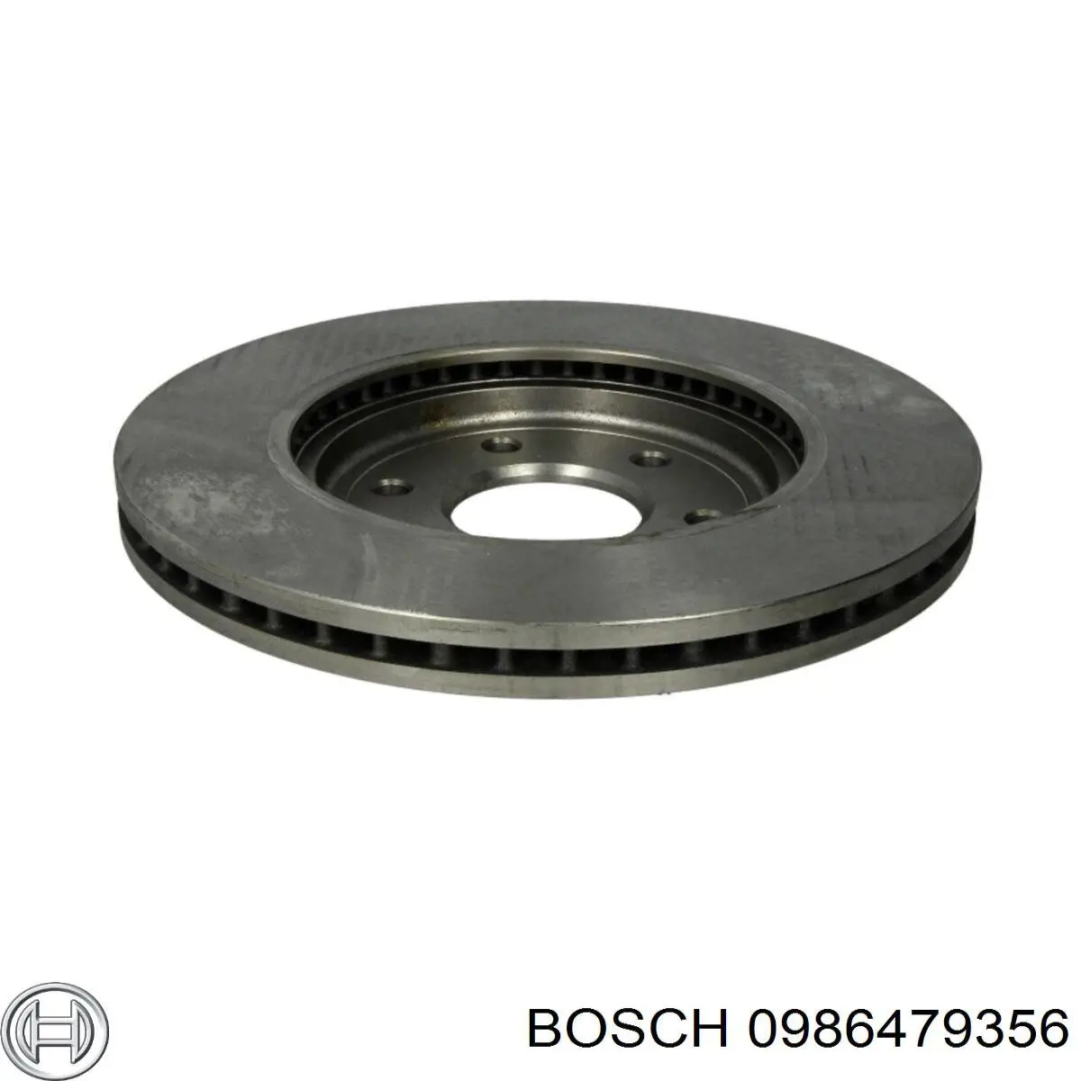 0986479356 Bosch диск гальмівний передній