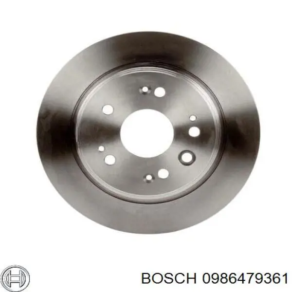 0986479361 Bosch Дискові гальма