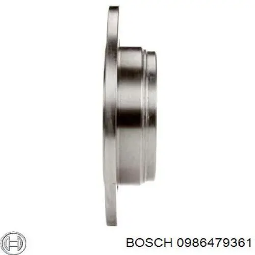 Задні дискові гальма Bosch 0986479361 ціна, від 33.21 USD